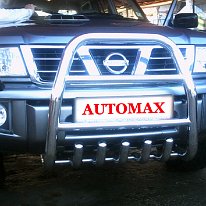 Nissan Patrol GR Y '91 Bullbar inox BC652 Pret - Cere oferta