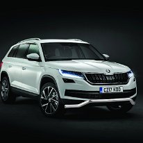 Skoda Kodiaq '16+ Cityguard Spoiler Low bar (1)