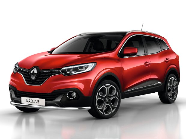Renault Kadjar '15+ Cityguard Spoiler Low bar