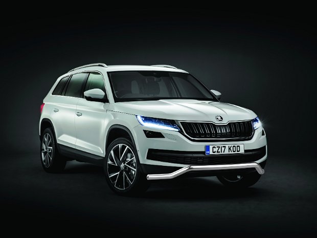 Skoda Kodiaq '16+ Cityguard Spoiler Low bar