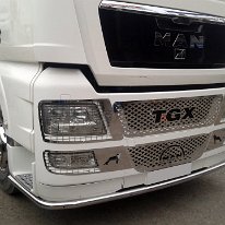 Grila fata din inox MAN TGX, MAN TGS (5)