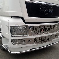 Grila fata din inox MAN TGX, MAN TGS (8)