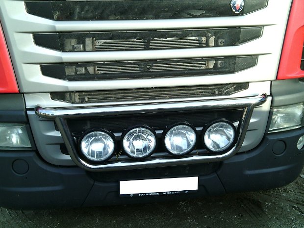 Bullbar proiectoare Scania