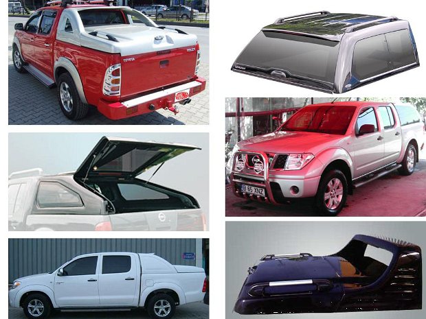 Accesorii Pick-up Hardtop pick-up, fullbox pick-up, cabina pick-up, starbox pick-up, tony cover pick-up.