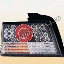 BMW E36 '91-'94 4usi Stop negru cu leduri