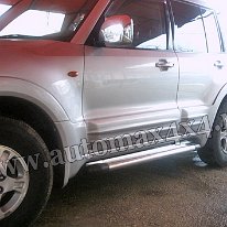 Mitsubishi Pajero Prag inox PC630 Pret - Cere oferta