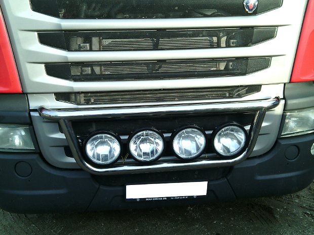 Bullbar proiectoare Scania