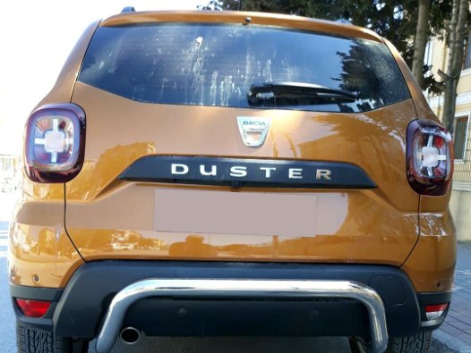 Bullbar inox spate Smile Dacia Duster '18+