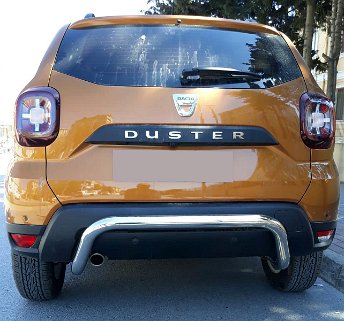 Bullbar inox spate Smile Dacia Duster '18+ Pret - Cere oferta