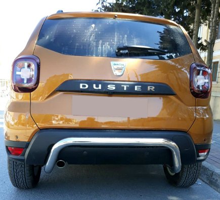 Bullbar inox spate Smile Dacia Duster '18+
