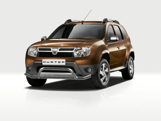 Dacia Duster l '09-'17 Cityguard Spoiler Low bar