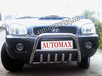 Hyundai Santa Fe '00-'05 Bullbar inox BC642 Pret - Cere oferta