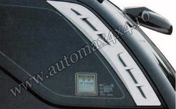 Kia Sorento '02-'05 Capac Crom fluturas geam spate Pret - Cere oferta
