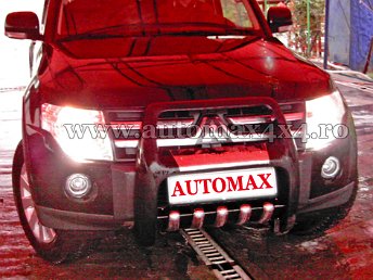 Mitsubishi Pajero '07 (3 usi) Bullbar poliuretan BP061 Pret - Cere oferta