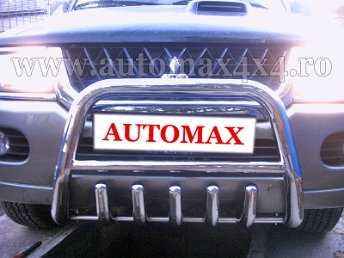 Mitsubishi Pajero Bullbar inox BC642 Pret - Cere oferta