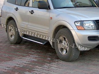 Mitsubishi Pajero Prag aluminiu negru PAN02 Pret - Cere oferta