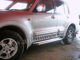 Mitsubishi Pajero Prag inox PC630 Pret - Cere oferta