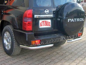 Nissan Patrol GR Y Tampon spate inox TSC030 Pret - Cere oferta