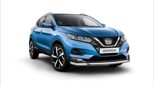 Nissan Qashai J11 (facelift) '17+ Cityguard Spoiler Low bar