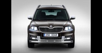 Skoda Yeti (facelift) '13-'17 Cityguard Spoiler Low bar (2)