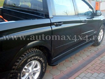 Ssang Yong Actyon Prag aluminiu negru PAN01 Pret - Cere oferta
