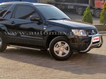 Suzuki Grand Vitara 2usi '05- Bullbar inox BC641 Pret - Cere oferta