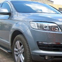 Audi Q7 Prag aluminiu negru PAN01.