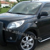 Daihatsu Terios '06- Prag aluminiu negru PAN02