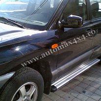 Hyundai Santa Fe '00-'05 Prag aluminiu argintiu PAA01