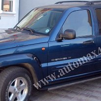 Chrysler Jeep Liberty Prag aluminiu negru PAN01
