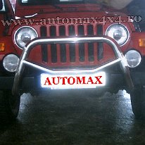 Chrysler Jeep Wrangler Bullbar inox BC641