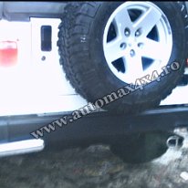 Chrysler Jeep Wrangler Tampon spate inox TSC030