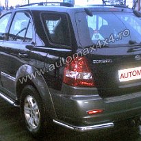 Kia Sorento Tampon spate inox TSC030