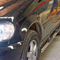 Mercedes ML '99-'05 Prag inox PC731