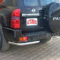 Nissan Patrol GR Y Tampon spate inox TSC030