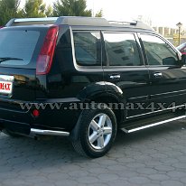 Nissan X-Trail Prag aluminiu negru PAN02