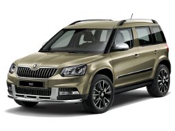 Skoda Yeti (facelift) '13-'17 Cityguard Spoiler Low bar