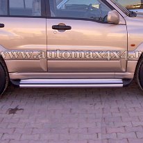 Suzuki Grand Vitara '00-'05 Prag aluminiu arhintiu PAA02