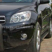 Toyota Rav 4 '06- Prag aluminiu negru PAN01 1