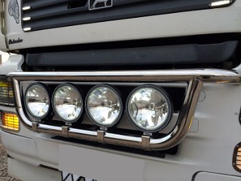 Bullbar inox fata MAN TGA,TGL, TGS,TGX