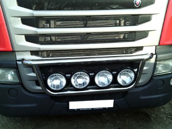 Bullbar proiectoare Scania