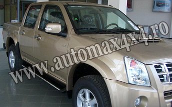 Isuzu D-Max Prag aluminiu negru PAN02 Pret - Cere oferta