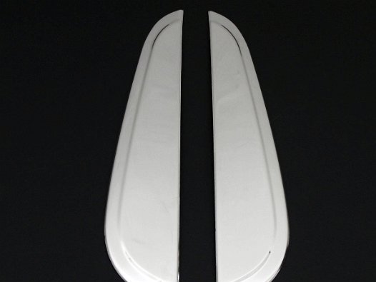 Ornament inox stalp portiera spate