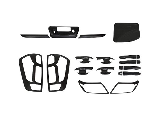 Kit ornamente Abs negru