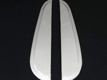 Ornament inox stalp portiera spate