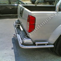 Nissan Navara D40 Tampon spate inox (special)