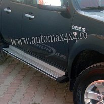 Ford Ranger Prag aluminiu argintiu PAA02