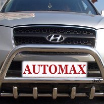 Hyundai Santa Fe '06- Bullbar inox BC642b