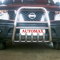 Nissan Navara D40 Bullbar inox BC652b