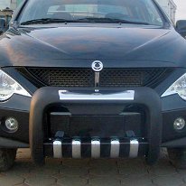 Ssang Yong Actyon Bullbar poliuretan BP041